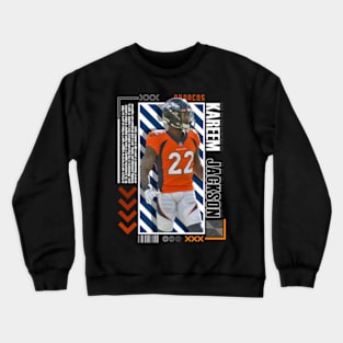 Kareem Jackson Paper Poster Version 10 Crewneck Sweatshirt